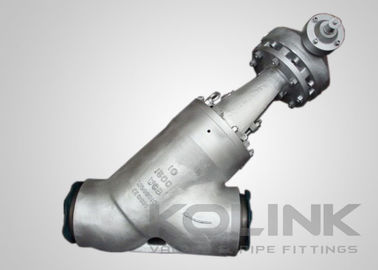 Фланцевый клапан из углеродистой стали Y Globe Valve Ручная работа