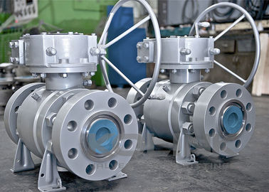 API 6D 3-PC Trunnion Mounted Ball Valve Прочный WCB A105 CF8 F304