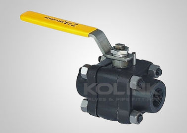2pc кованый стальной шаровой клапан, сварный сокет / конец NPT, CL150-1500 A105 F304