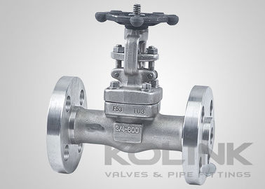 Кованый стальной задвижка фланцевая F304 F316 CL150-2500