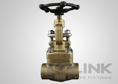 Бронзовый шаровой клапан, фланцевый / NPT, JIS CAC703 C95200 C95500 C95800 C83600