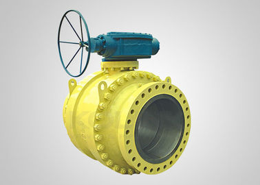 API 6D 3-PC Trunnion Mounted Ball Valve Прочный WCB A105 CF8 F304
