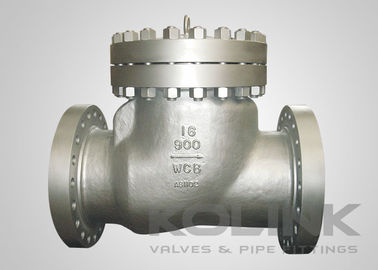 API 6D Swing Check Valve полный открывающий литой сталь 2-36 дюймов