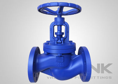 Запорный клапан чугунный фланцевый DIN GG25 EN-GJL-250