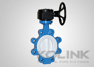 Бабочковый клапан с седлом из PTFE, концентрический, 2-48 дюймов, класс 150