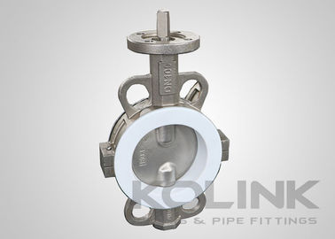Бабочковый клапан с седлом из PTFE, концентрический, 2-48 дюймов, класс 150