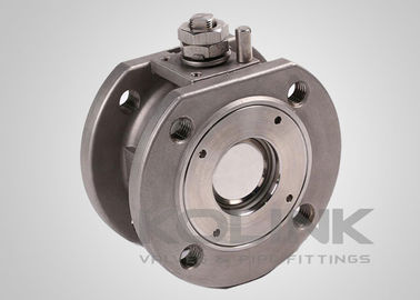 Круглый клапан типа вафеля, тонкий шаровой клапан из нержавеющей стали CF8 CF8M F304 F316