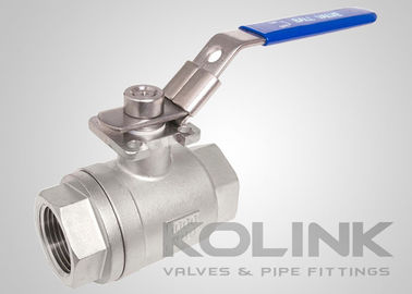2-частный шаровой клапан BSPT NPT 1000PSI полный проход CF8 CF8M из нержавеющей стали