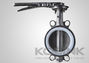 Бабочковый клапан с седлом из PTFE, концентрический, 2-48 дюймов, класс 150