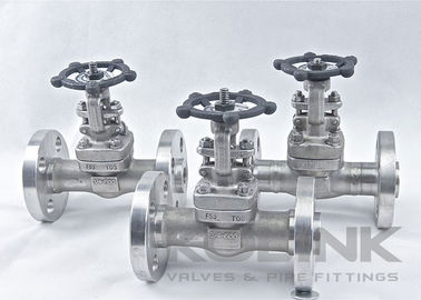 Кованый стальной задвижка фланцевая F304 F316 CL150-2500