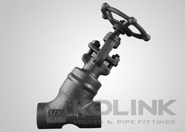 Складка из кованой стали Y Globe Valve Socket, сварка класса 150-2500
